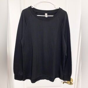 Alternative Lazy Day French Terry Sweatshirt Black XL